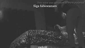 Hell Yeah! Hotwife Bangs Lover While Cuckold Watches in Shock