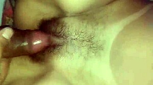 going crazy over wife's big tits and cock