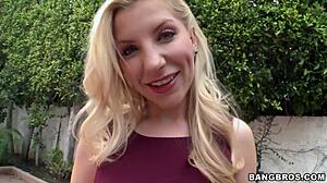 i love sucking his big cock as a hot blonde