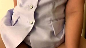 Thai Amateur Moans as Cum Floods Her Tight Pussy