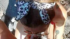 Bella Fucked at Beach with Stranger