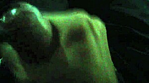 Quick Solo Handjob With Music Playing In Background