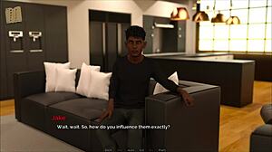 Milf Brunette Dances Energetically In Game Shut Up And Dance 9!