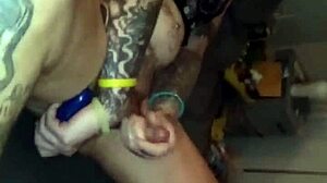 money shot emotions in transsexual cumshot for cash