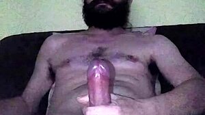 hugles andre performs artistic masturbation and cumshot in sorocaba