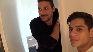 behind the scenes, diogo fucks guilherme lotz bareback