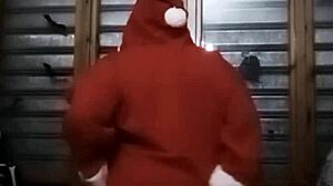 show your natural tits during this massage