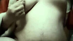 show your natural tits during this massage