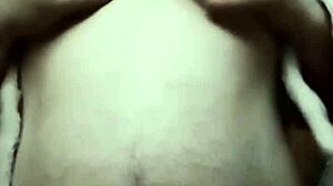 show your natural tits during this massage