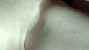 Petite girl with tight wet shoes and big hat