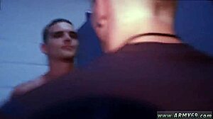 These military cowboys are training the new recruits hard in gay porn.