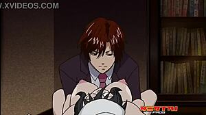 Big-Titted Woman Screwed Hard by Wealthy Man in Anime Scene