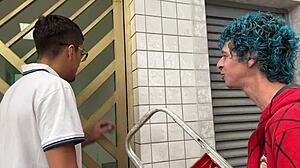 called them to fix internet and ended up fucking both