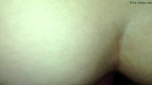 I am performing a personal anal activity in this amateur video