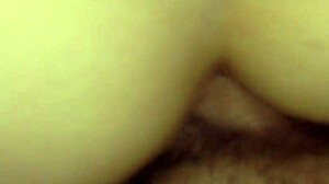 I am performing a personal anal activity in this amateur video