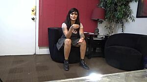 angie, tell me about your tattoo in this hardcore casting?