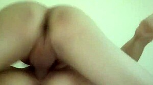 Wife gets facial after pussy play.