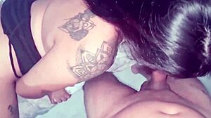 gay man gets dogging and blowjob from Mexican amateur