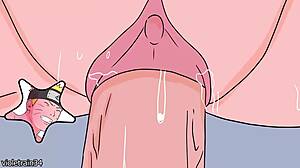 Steamy lesbian encounter is here between Boruto and Naruto with emphasis on breast play and penetration