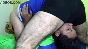 Pocahontas Wrestling With Deepthroat Puking Action