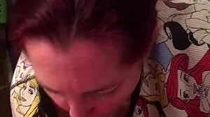 Side chick sucking fat blowjob fucking cock chubby