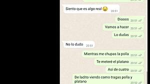 mi novia esta muy calentita con banana en web chat