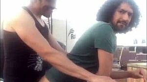 blonde russian webcam shows big tits and ass in amateur session