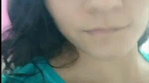 intense solo dance with cumshot tease