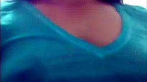 intense solo dance with cumshot tease