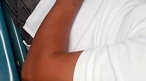 chacal relaxes on public bus