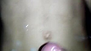 Shy skinny twink gets fucked hard and cums while giving in gay encounter