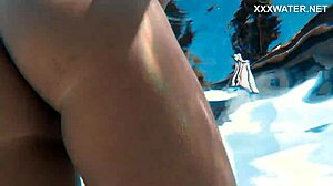 Magyar szőke vékony pornósztár... úszás után olyan kanos vagyok, most kell az a szaftos segg