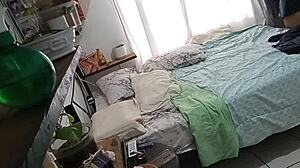 Milf Madurita Cleaning Her Room Caught on Hidden Camera