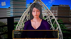 My new family plays an exciting game together