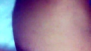 Big ebony ass tempts with its curves