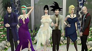 Η νύφη του Goku γαμάται στον γάμο;