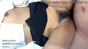 Asian Babe Gets Creampied In Hotel Room?