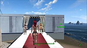 fallout 4 sexy lingerie fashion in anime hentai