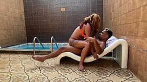 tattooed amateur sucks and rides cock sexily