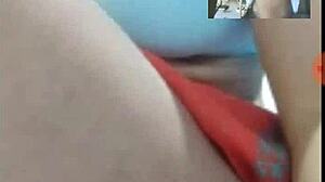 Show me your vagina, I'll show my dick! Mature woman masturbates.