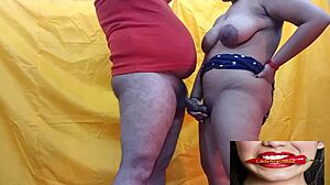 Ινδικό Desi teen ζευγάρι σε έντονη δράση κρεβατοκάμαρας