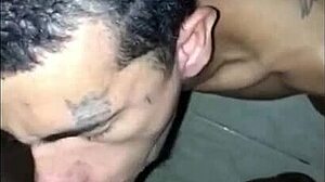 sexo no barbearia with gay oral and bareback bdsm