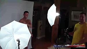 Gay action exploding with raw passion!