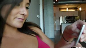 Kinky Stepsister With Big Tits Desperately Wants My Hard Cock In Family Fun.