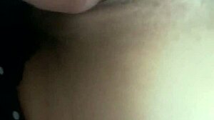 wet pussy gets fingered in masturbation session