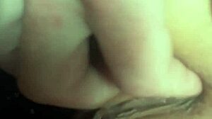 wet pussy gets fingered in masturbation session