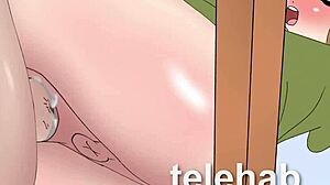 i got stuck in the fence with steve in minecraft