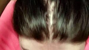 random thot passionately sucks huge black cock in deep interracial blowjob