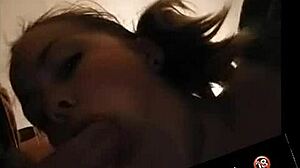 Blonde amateur from brittany records a fun tape