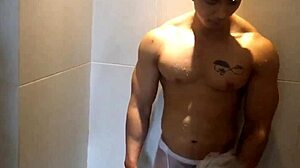 Hot Vietnamese gay model poses seductively